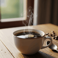 1杯のコーヒーを飲む際にも無考を実践することができ、仕事・健康・恋愛の願望実現につながる
